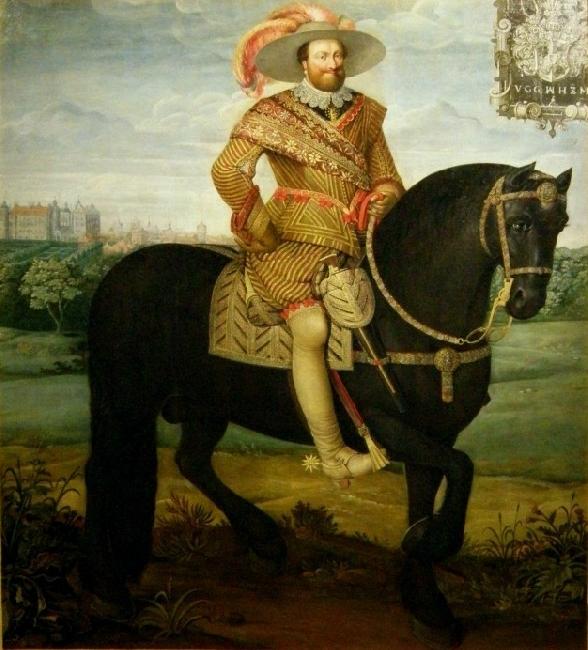  Equestrian portrait of John Albert II